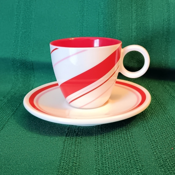 Starbucks Espresso 2007 Holiday Cup and Saucer 8 Piece Set 🎄 - Picture 5 of 8